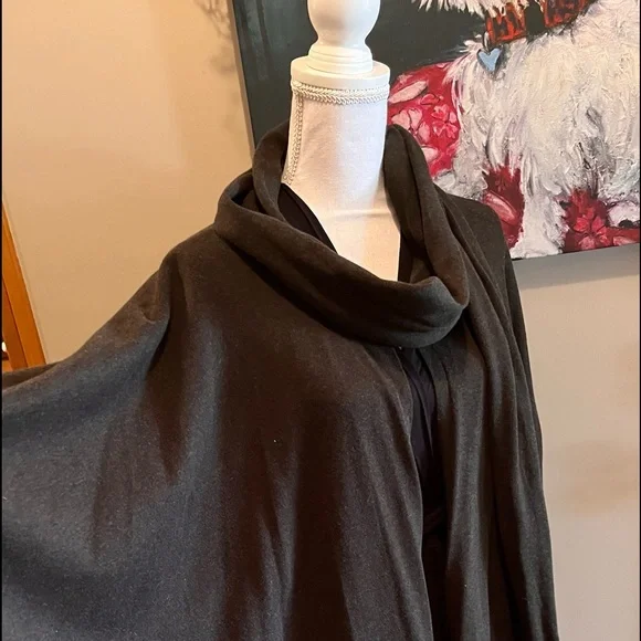 CAbi sweater knit poncho O|S - Picture 2 of 5